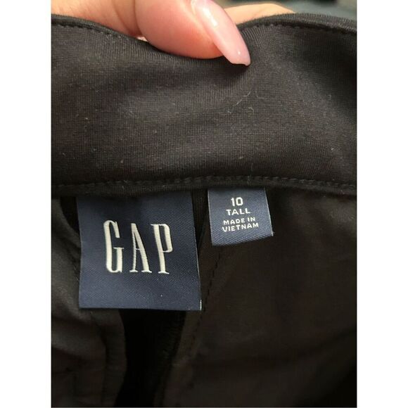 NWT Gap Ponte Flare Slit Pants 8 Tall - Picture 10 of 15